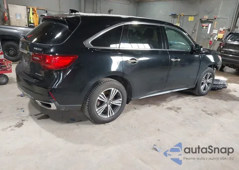 2017 Acura Mdx из США, поврежденный, VIN 5FRYD4H39HB003357